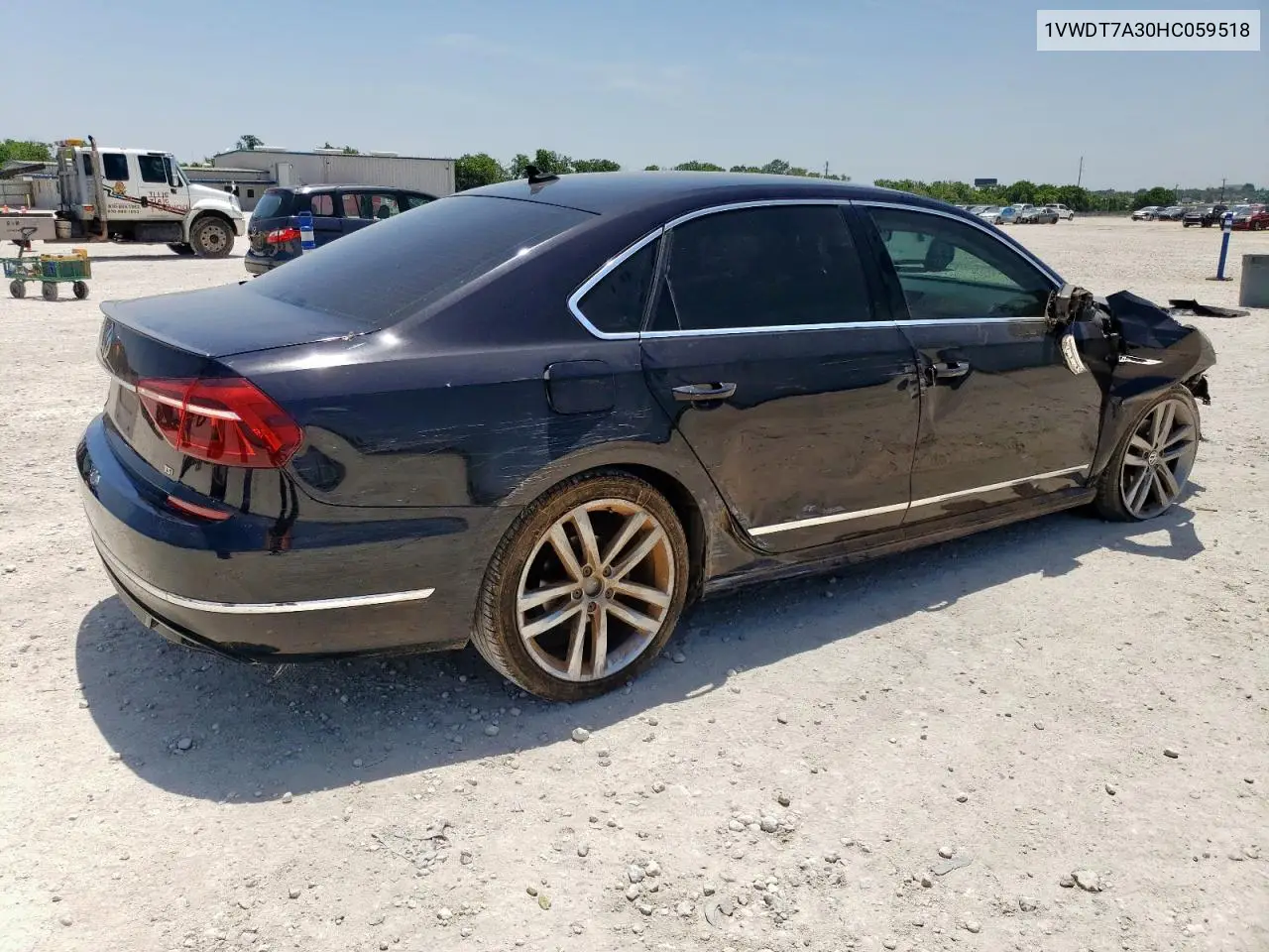 2017 Volkswagen Passat R-Line VIN: 1VWDT7A30HC059518 Lot: 57123695