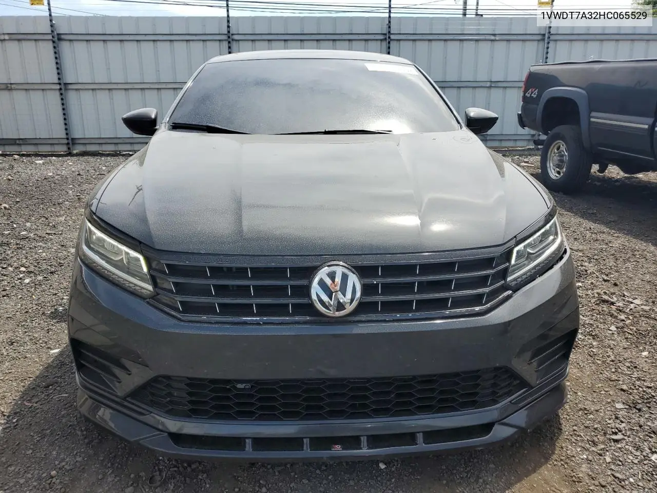 2017 Volkswagen Passat R-Line VIN: 1VWDT7A32HC065529 Lot: 61217965
