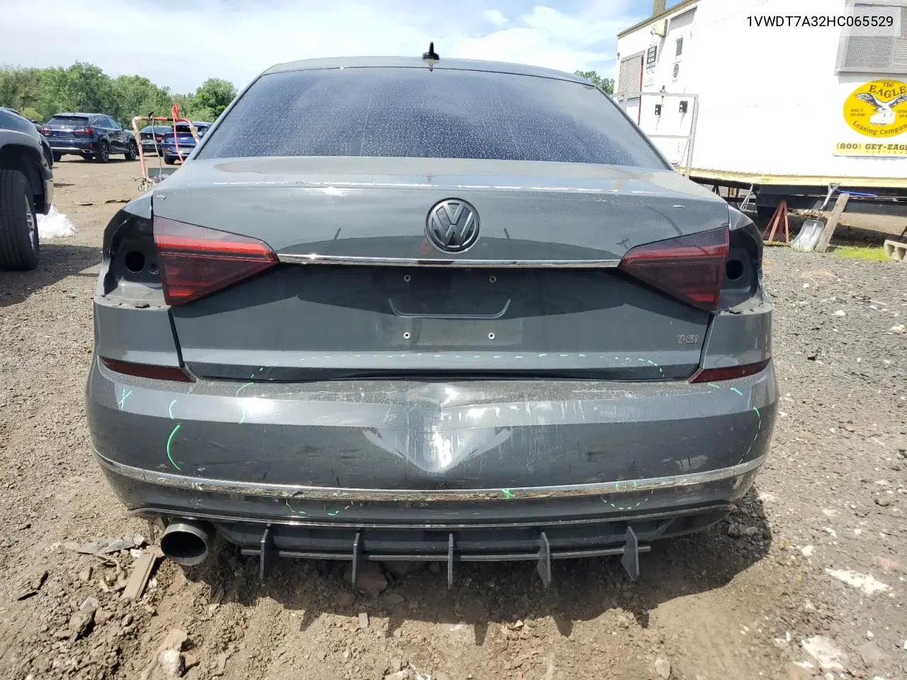 2017 Volkswagen Passat R-Line VIN: 1VWDT7A32HC065529 Lot: 61217965