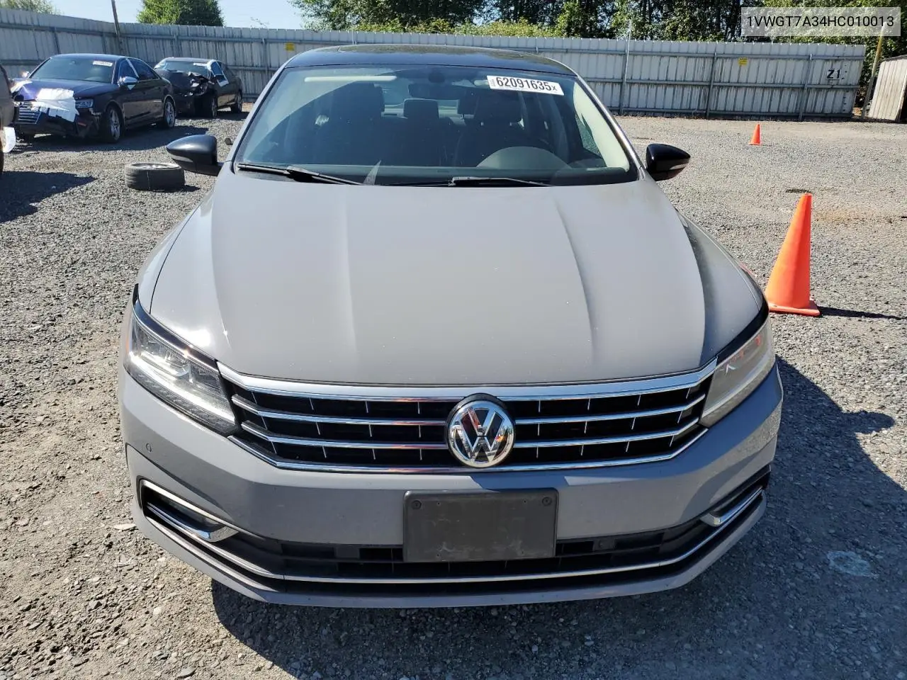 2017 Volkswagen Passat Se VIN: 1VWGT7A34HC010013 Lot: 62091635