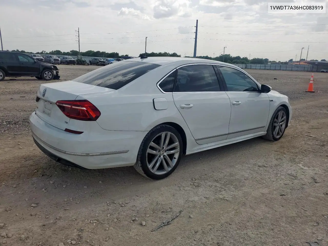 2017 Volkswagen Passat R-Line VIN: 1VWDT7A36HC083919 Lot: 62374415