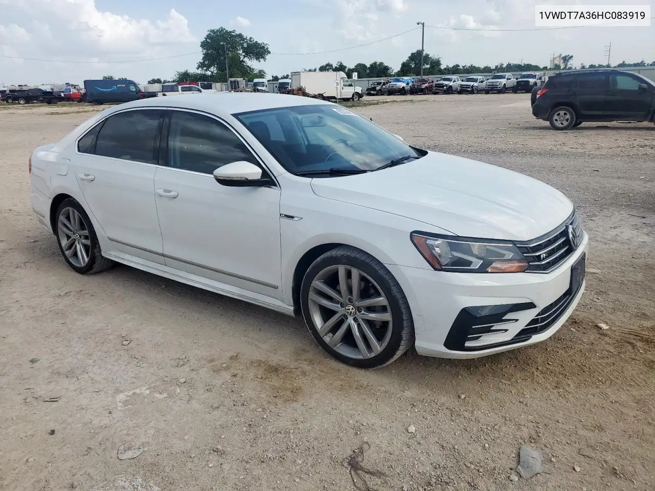 2017 Volkswagen Passat R-Line VIN: 1VWDT7A36HC083919 Lot: 62374415