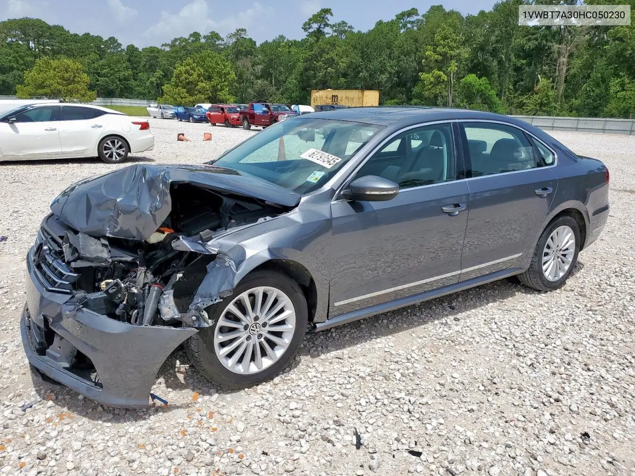 2017 Volkswagen Passat Se VIN: 1VWBT7A30HC050230 Lot: 62790545