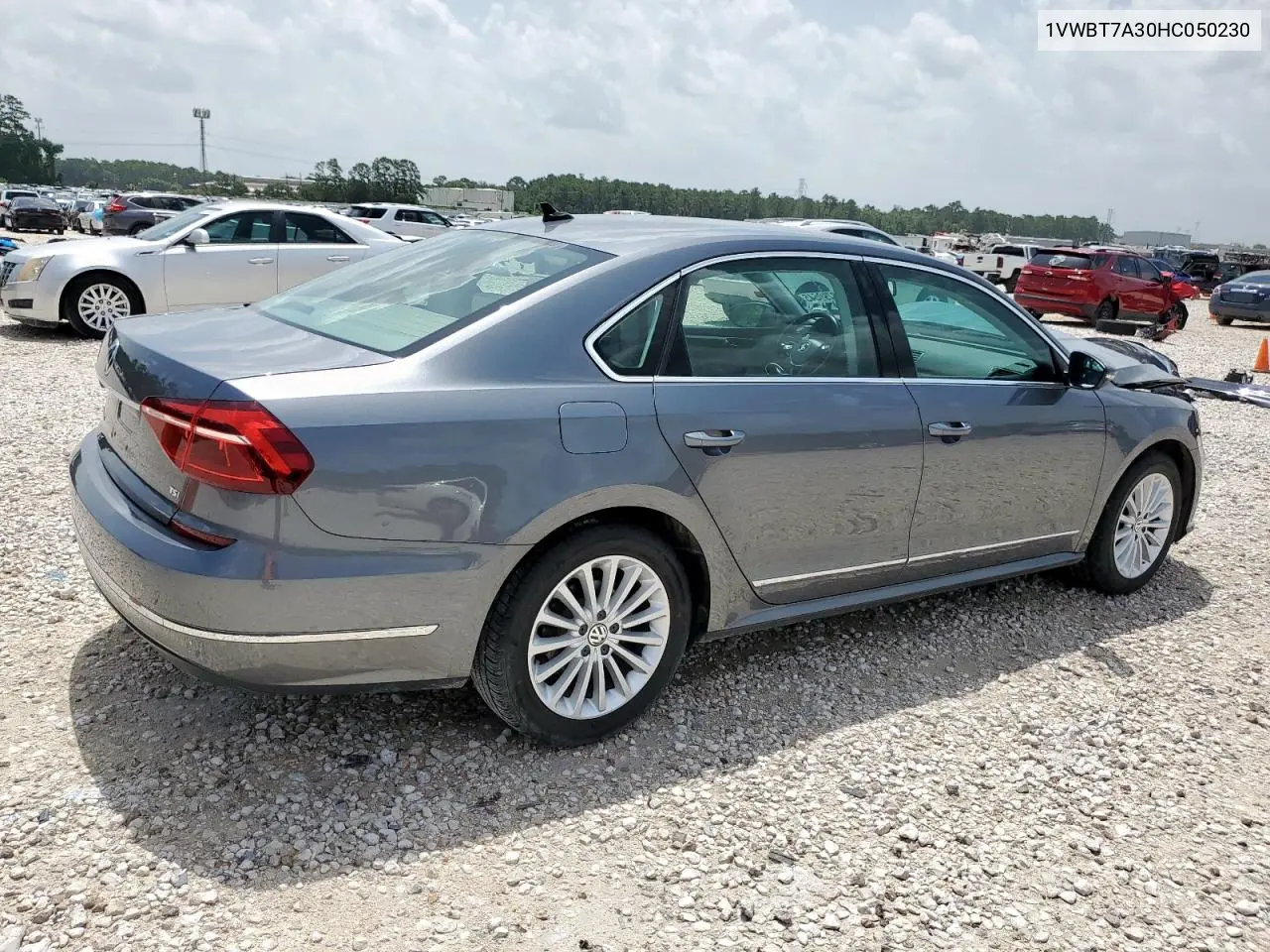 2017 Volkswagen Passat Se VIN: 1VWBT7A30HC050230 Lot: 62790545