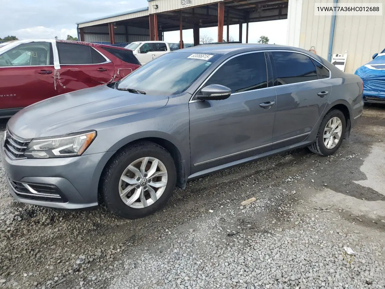 2017 Volkswagen Passat S VIN: 1VWAT7A36HC012688 Lot: 63086615