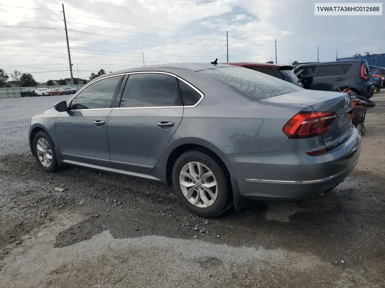2017 Volkswagen Passat S VIN: 1VWAT7A36HC012688 Lot: 63086615