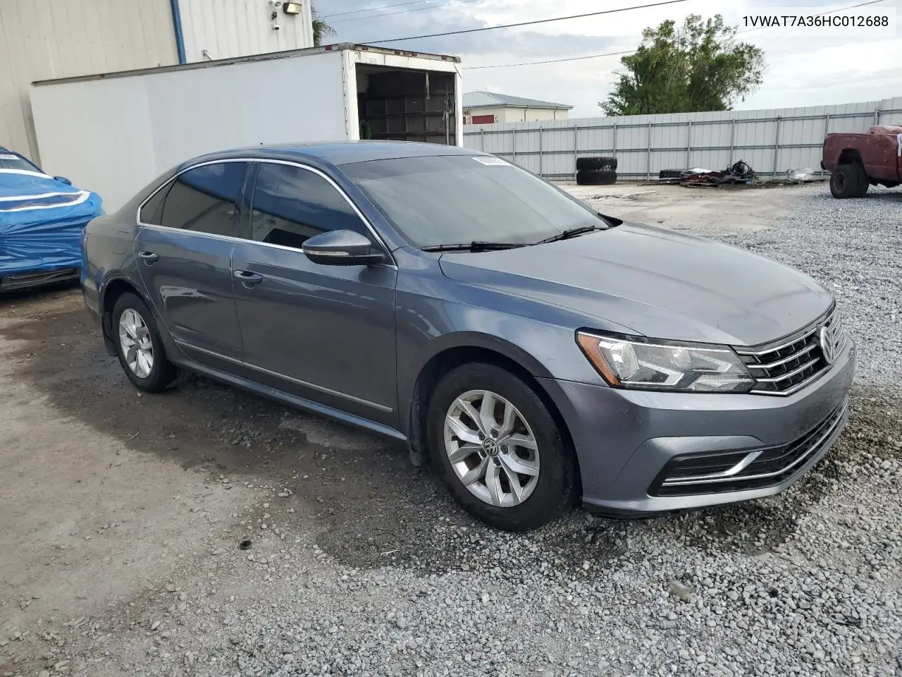 2017 Volkswagen Passat S VIN: 1VWAT7A36HC012688 Lot: 63086615