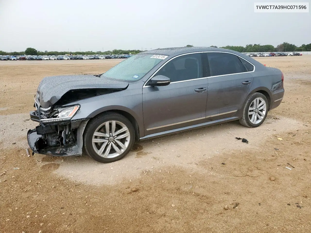 2017 Volkswagen Passat Sel Premium VIN: 1VWCT7A39HC071596 Lot: 63124715