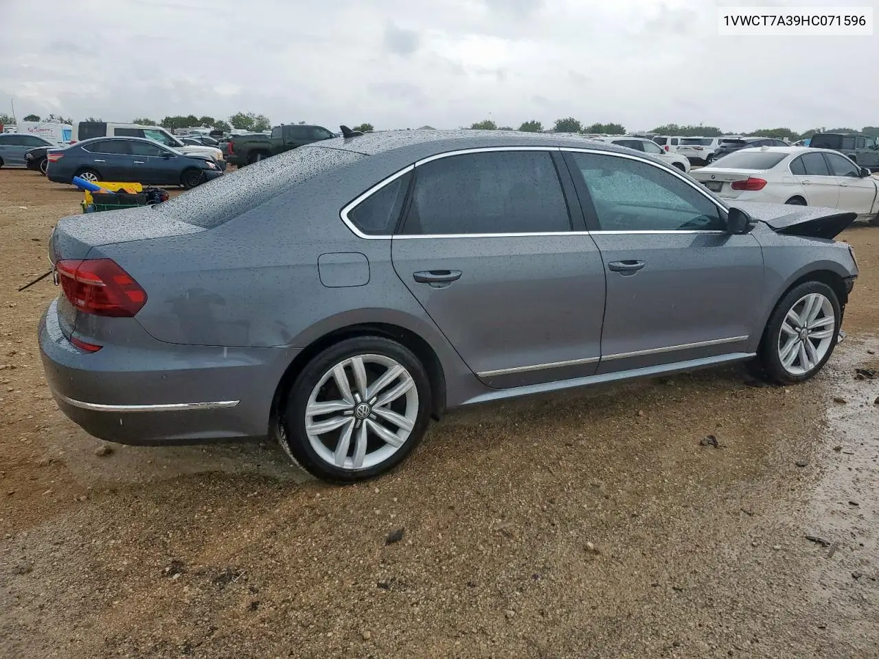 2017 Volkswagen Passat Sel Premium VIN: 1VWCT7A39HC071596 Lot: 63124715