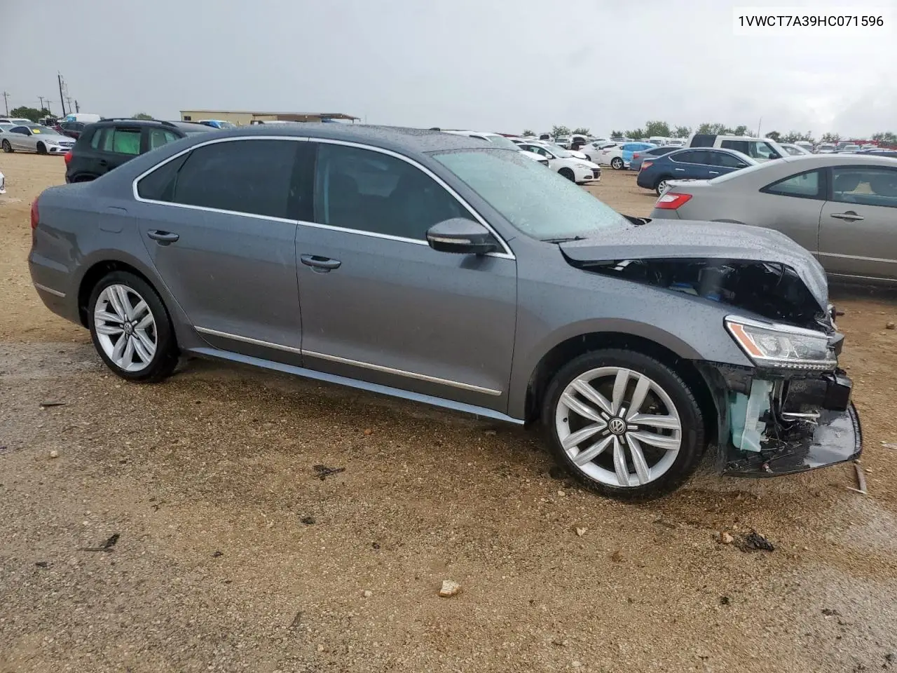 2017 Volkswagen Passat Sel Premium VIN: 1VWCT7A39HC071596 Lot: 63124715