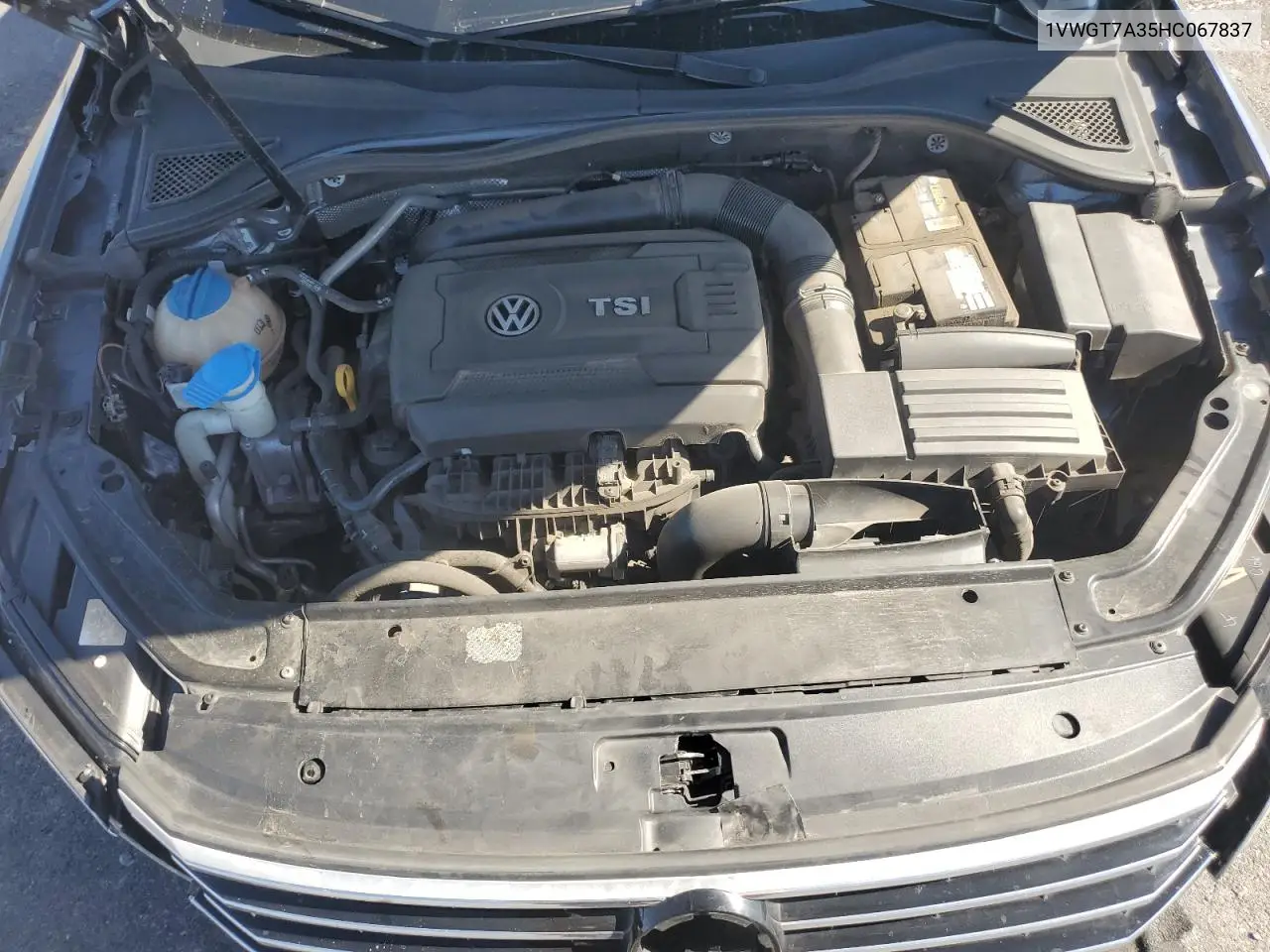2017 Volkswagen Passat Se VIN: 1VWGT7A35HC067837 Lot: 63245485