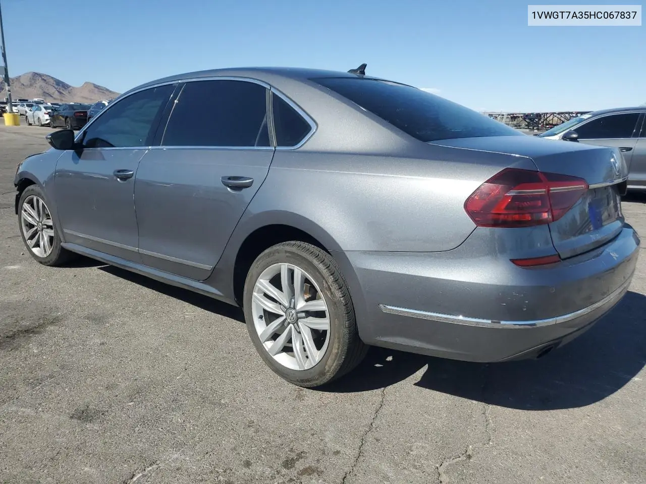 2017 Volkswagen Passat Se VIN: 1VWGT7A35HC067837 Lot: 63245485