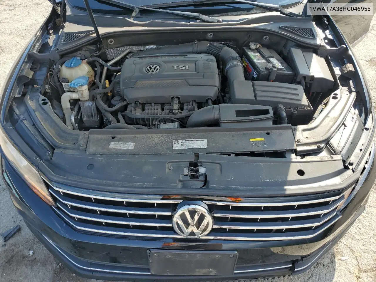 2017 Volkswagen Passat S VIN: 1VWAT7A38HC046955 Lot: 63347285