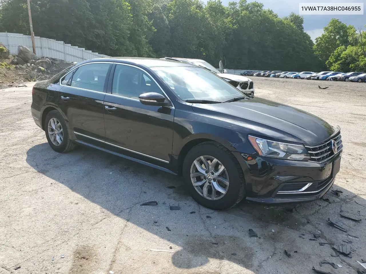 2017 Volkswagen Passat S VIN: 1VWAT7A38HC046955 Lot: 63347285