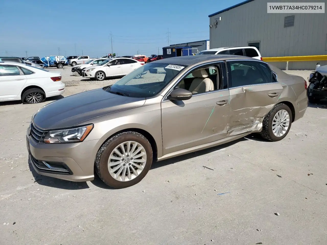 2017 Volkswagen Passat Se VIN: 1VWBT7A34HC079214 Lot: 65234905
