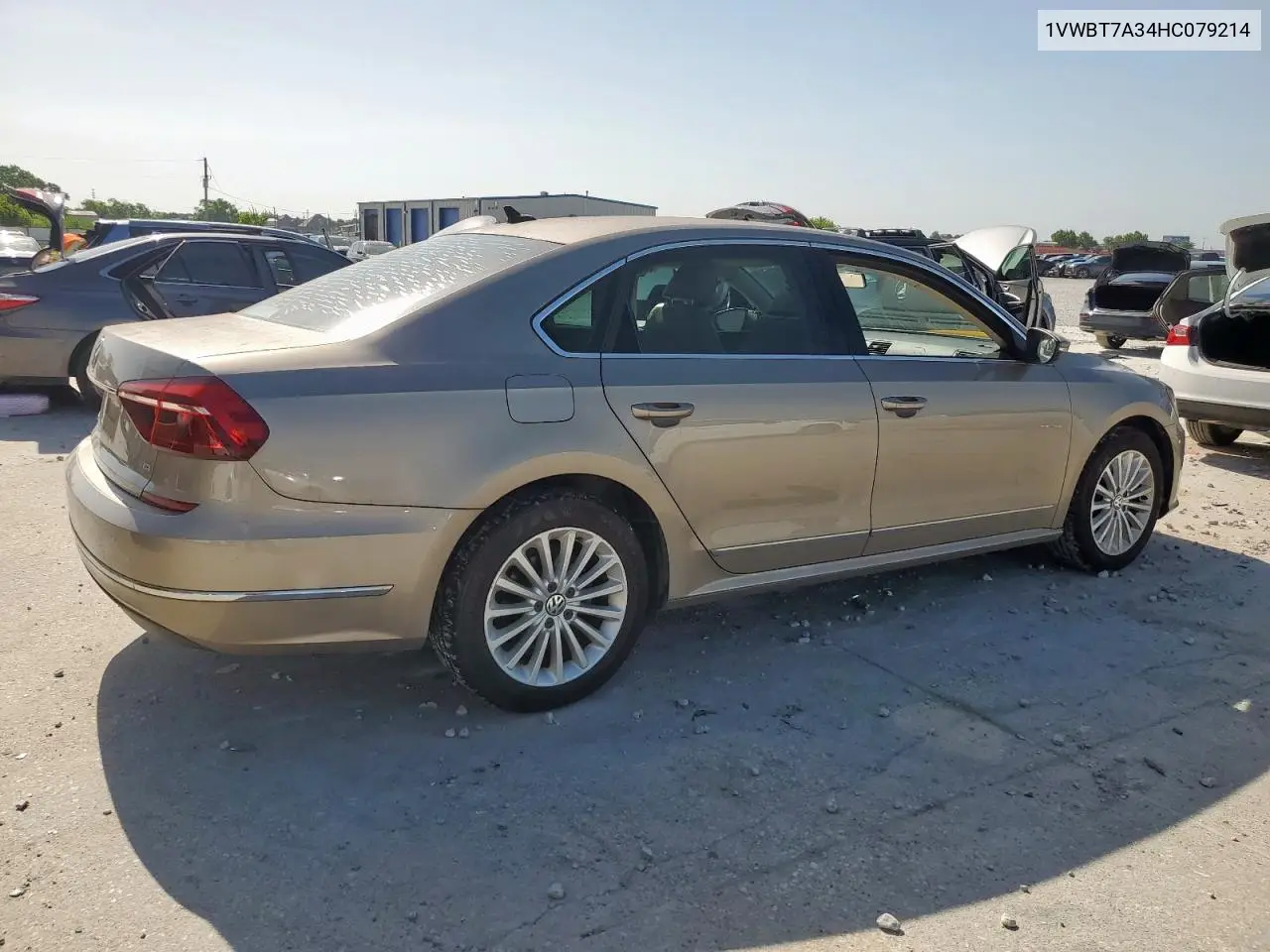 2017 Volkswagen Passat Se VIN: 1VWBT7A34HC079214 Lot: 65234905