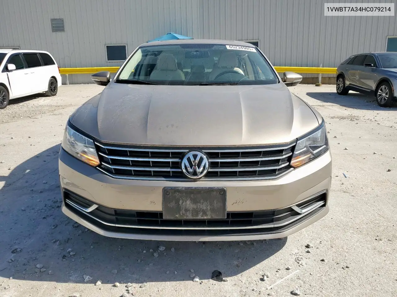 2017 Volkswagen Passat Se VIN: 1VWBT7A34HC079214 Lot: 65234905