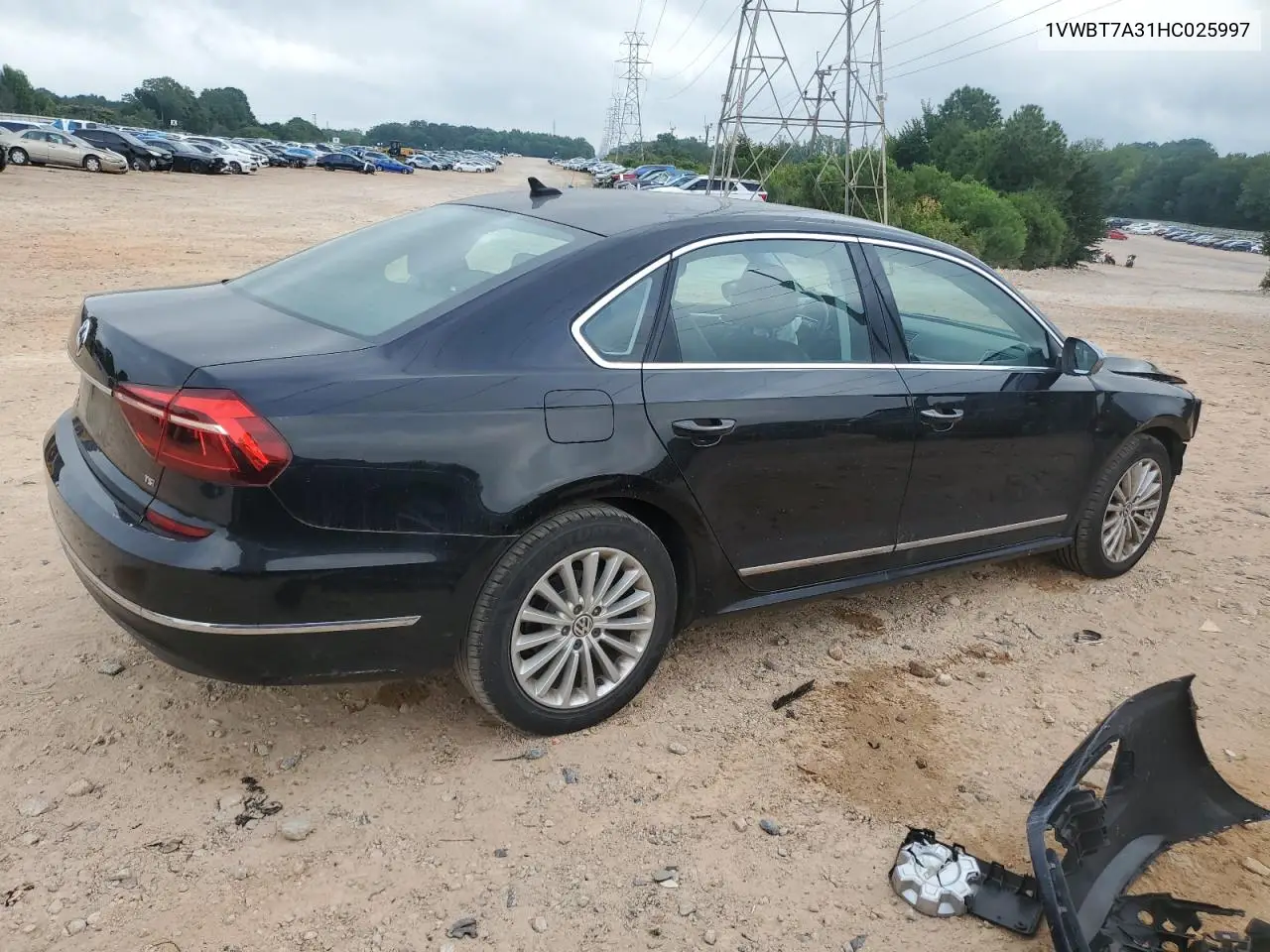 2017 Volkswagen Passat Se VIN: 1VWBT7A31HC025997 Lot: 65738785