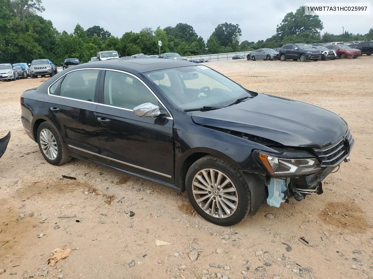 2017 Volkswagen Passat Se VIN: 1VWBT7A31HC025997 Lot: 65738785