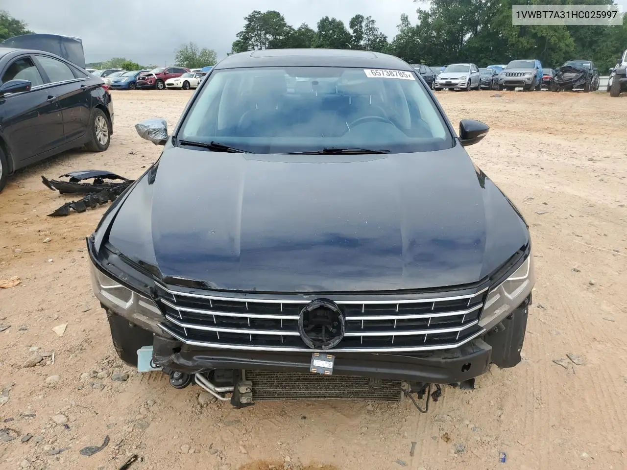 2017 Volkswagen Passat Se VIN: 1VWBT7A31HC025997 Lot: 65738785