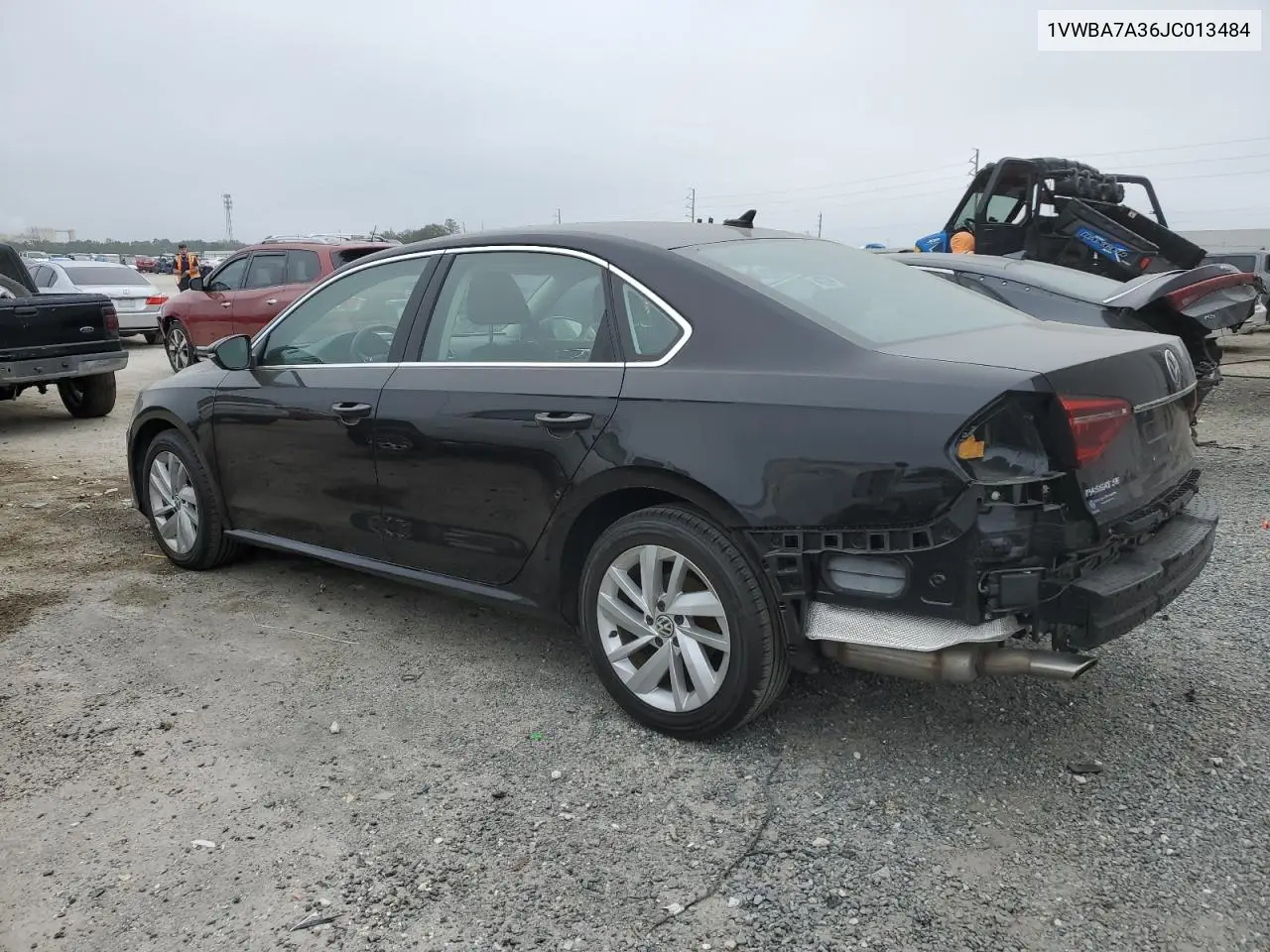 2018 Volkswagen Passat Se VIN: 1VWBA7A36JC013484 Lot: 44246705