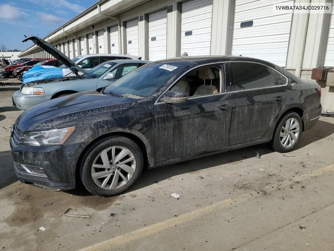 2018 Volkswagen Passat Se VIN: 1VWBA7A34JC029716 Lot: 47198155