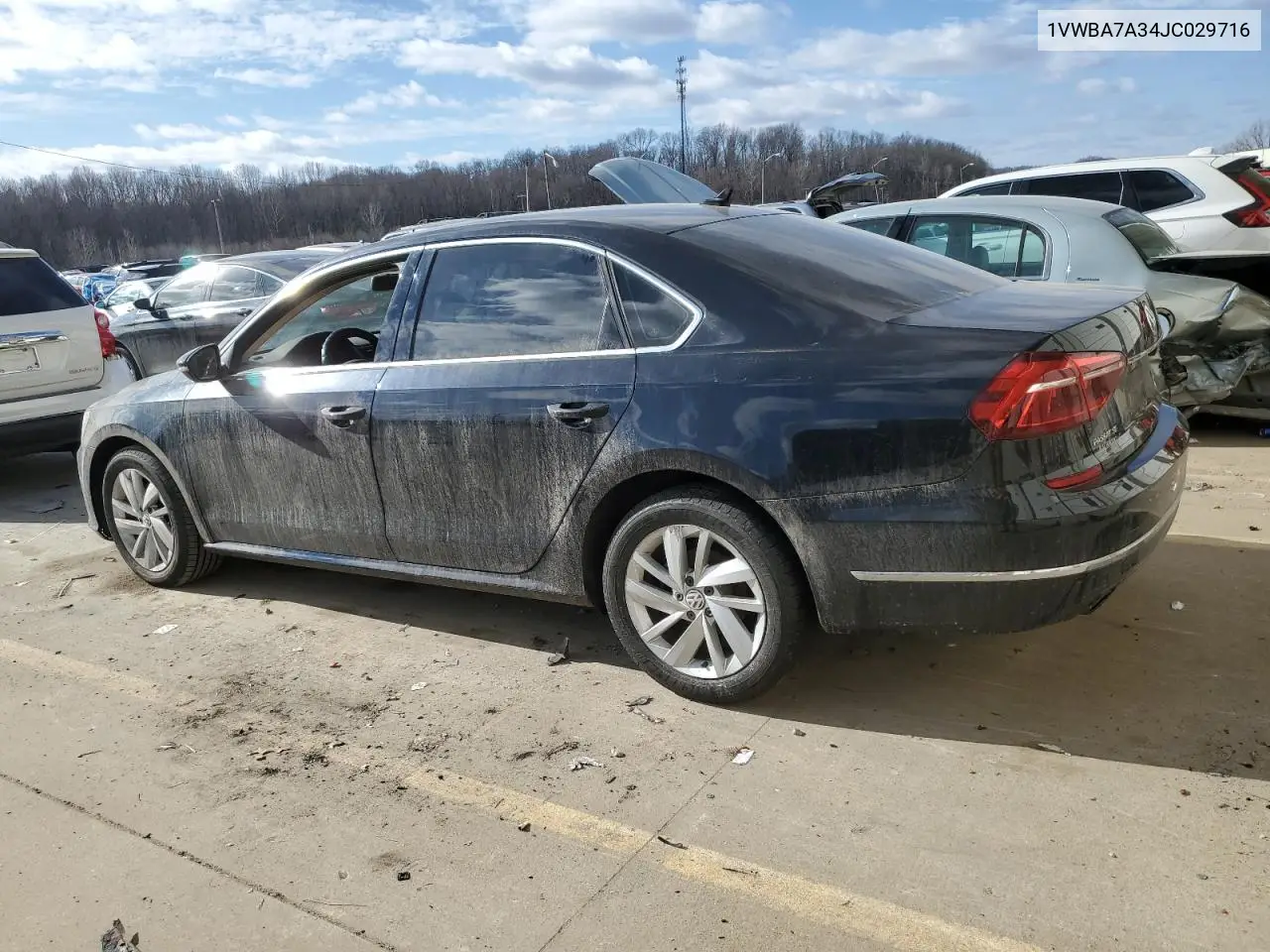 2018 Volkswagen Passat Se VIN: 1VWBA7A34JC029716 Lot: 47198155