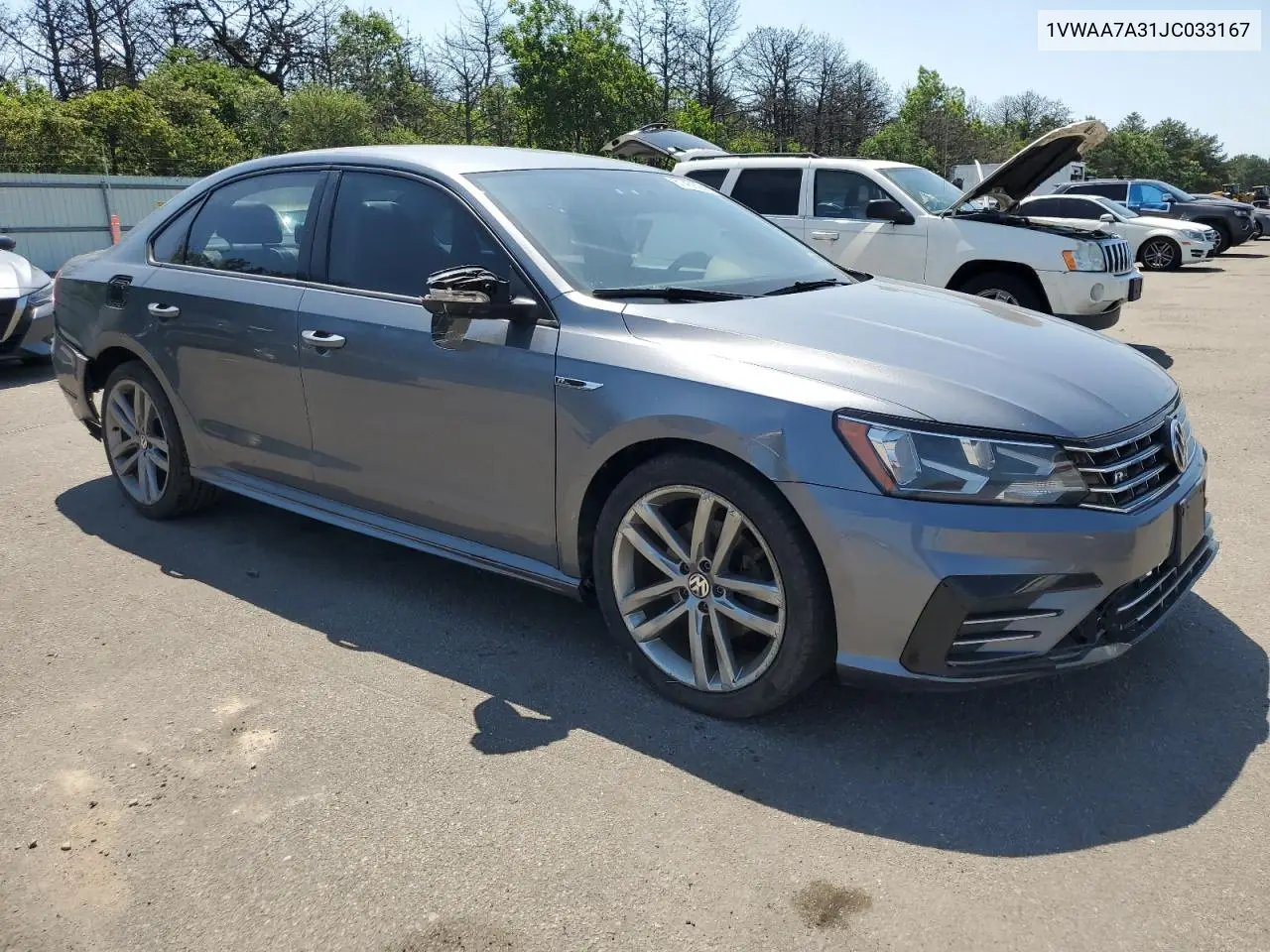 2018 Volkswagen Passat S VIN: 1VWAA7A31JC033167 Lot: 61458285