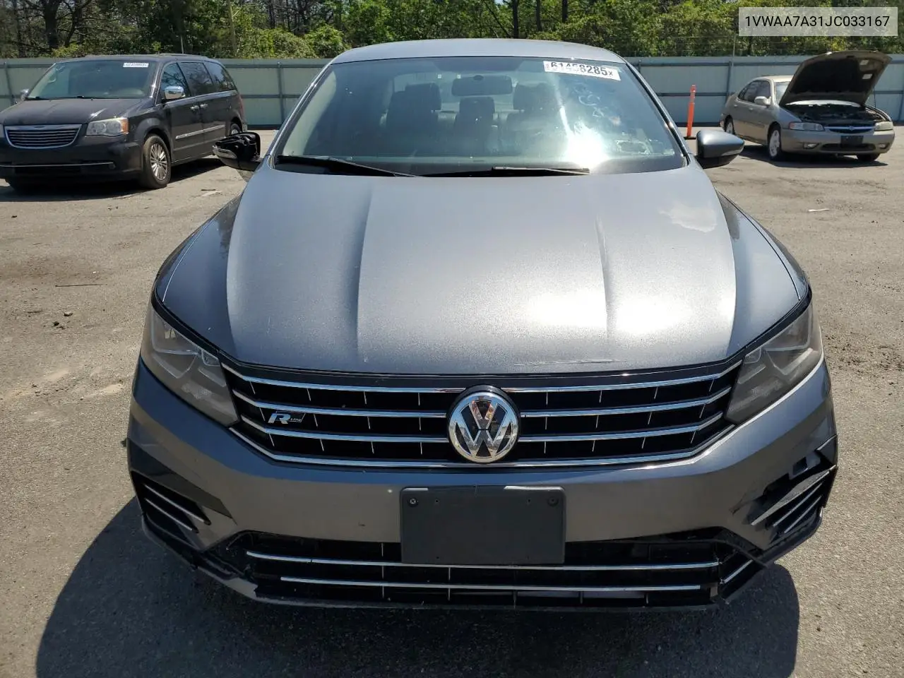 2018 Volkswagen Passat S VIN: 1VWAA7A31JC033167 Lot: 61458285