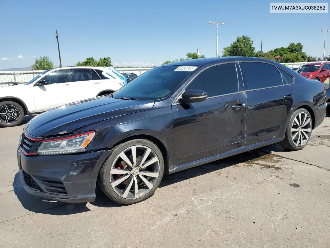 2018 Volkswagen Passat Gt VIN: 1VWJM7A3XJC038262 Lot: 63237055