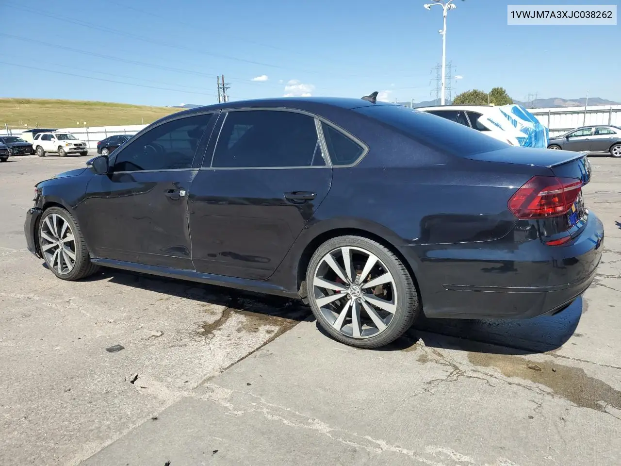 2018 Volkswagen Passat Gt VIN: 1VWJM7A3XJC038262 Lot: 63237055