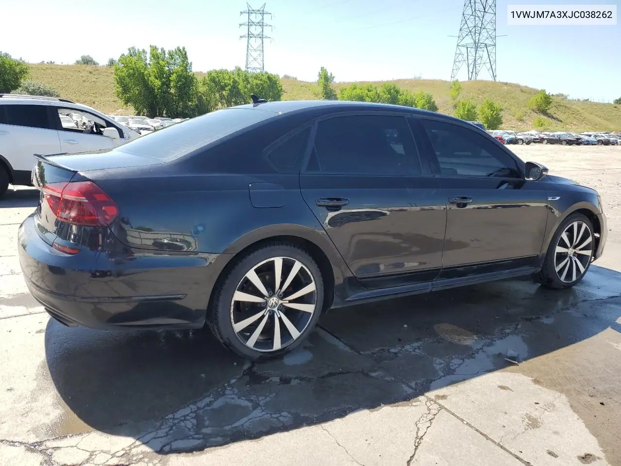 2018 Volkswagen Passat Gt VIN: 1VWJM7A3XJC038262 Lot: 63237055