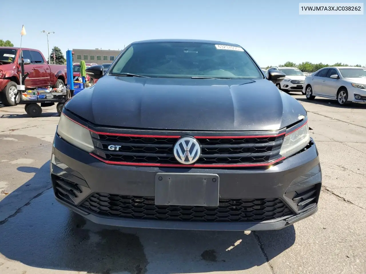 2018 Volkswagen Passat Gt VIN: 1VWJM7A3XJC038262 Lot: 63237055