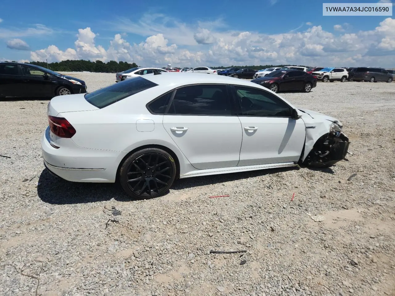 2018 Volkswagen Passat S VIN: 1VWAA7A34JC016590 Lot: 63272515