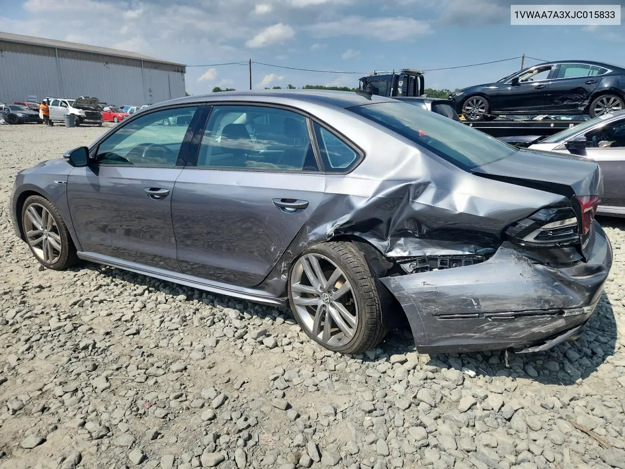 2018 Volkswagen Passat S VIN: 1VWAA7A3XJC015833 Lot: 64070625