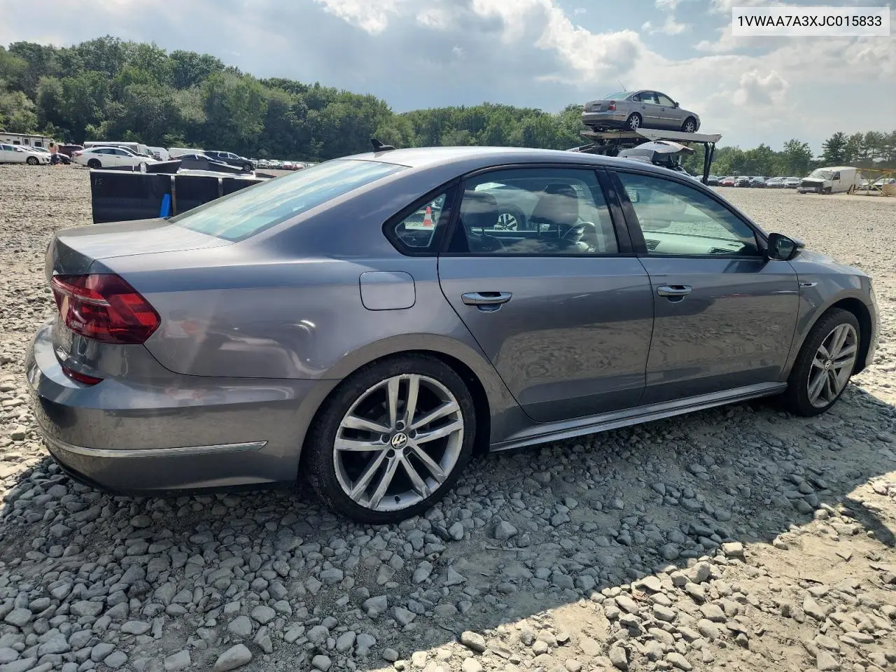 2018 Volkswagen Passat S VIN: 1VWAA7A3XJC015833 Lot: 64070625