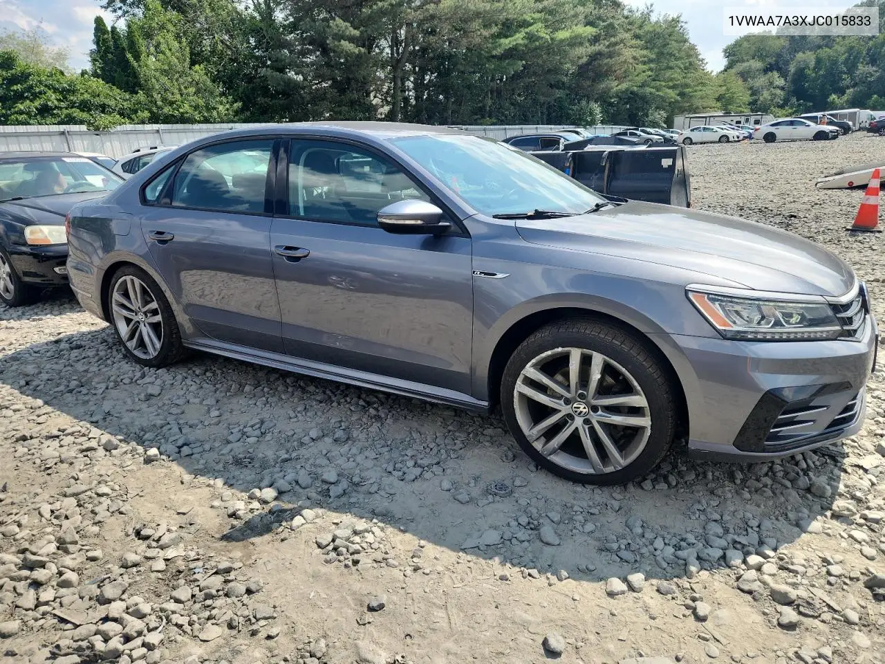 2018 Volkswagen Passat S VIN: 1VWAA7A3XJC015833 Lot: 64070625
