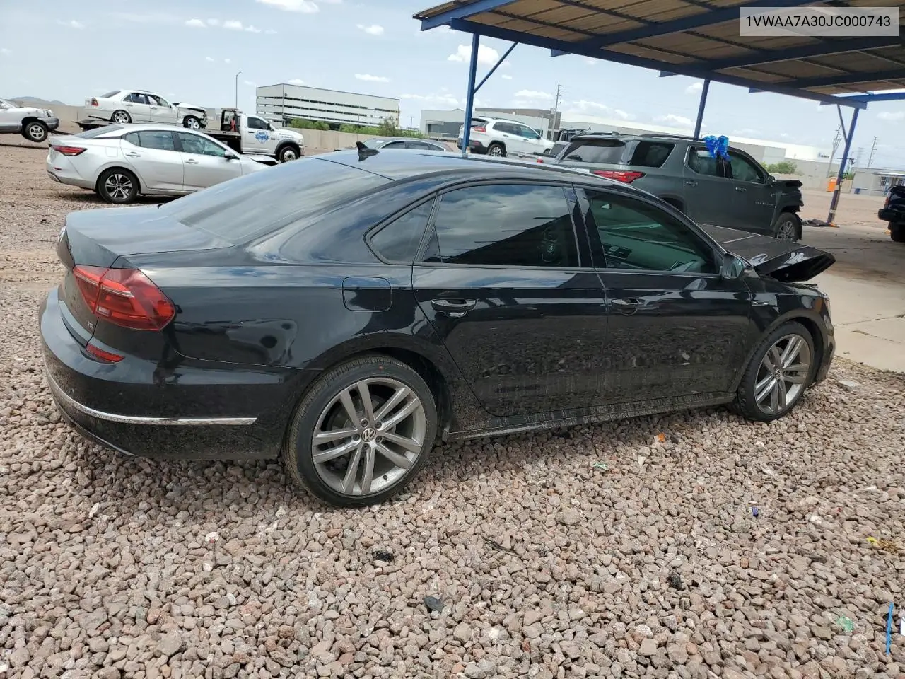 2018 Volkswagen Passat S VIN: 1VWAA7A30JC000743 Lot: 65273705
