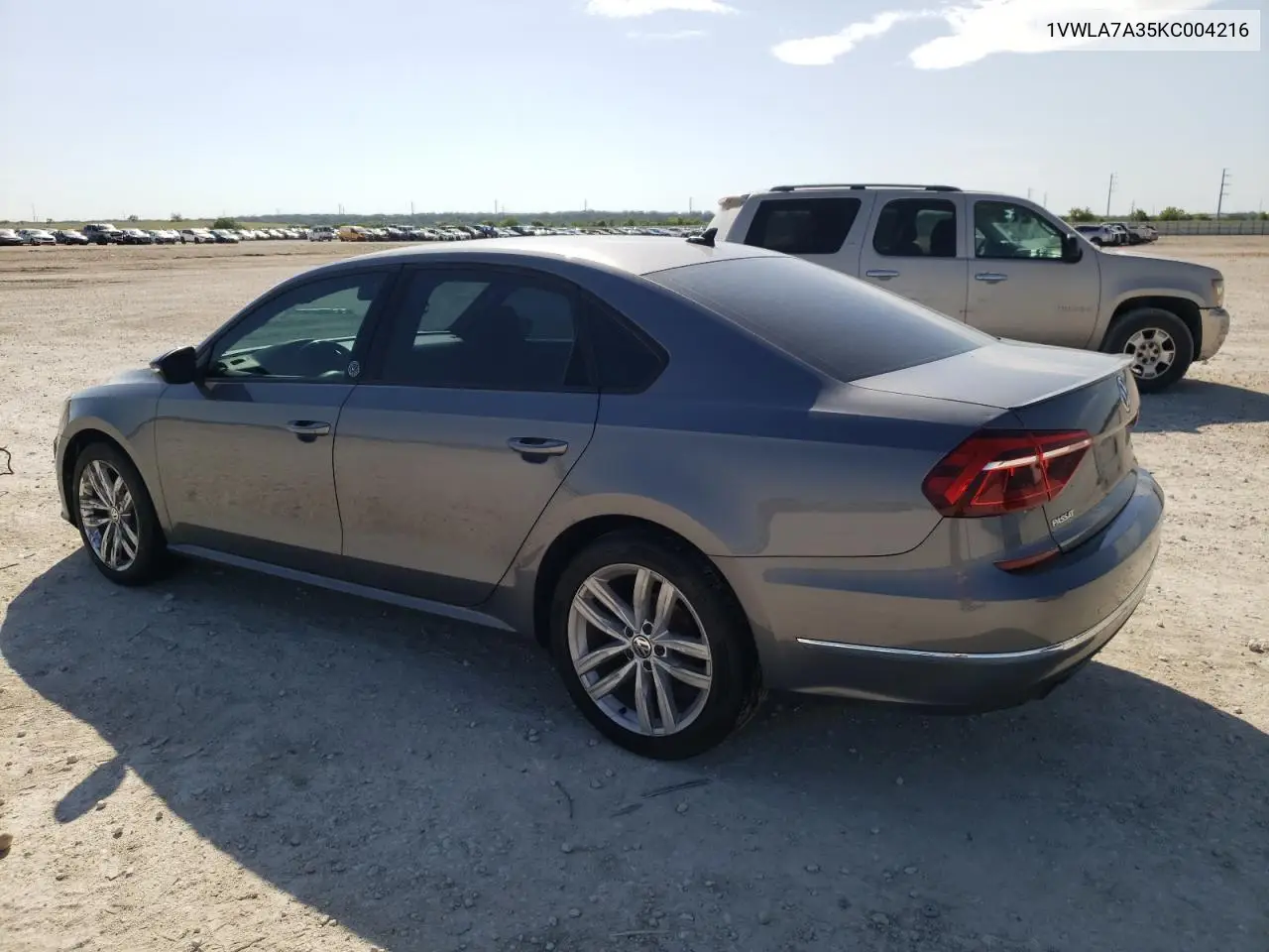 2019 Volkswagen Passat Wolfsburg VIN: 1VWLA7A35KC004216 Lot: 55690735