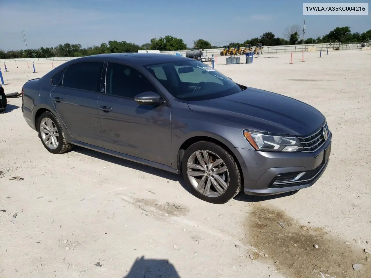 2019 Volkswagen Passat Wolfsburg VIN: 1VWLA7A35KC004216 Lot: 55690735