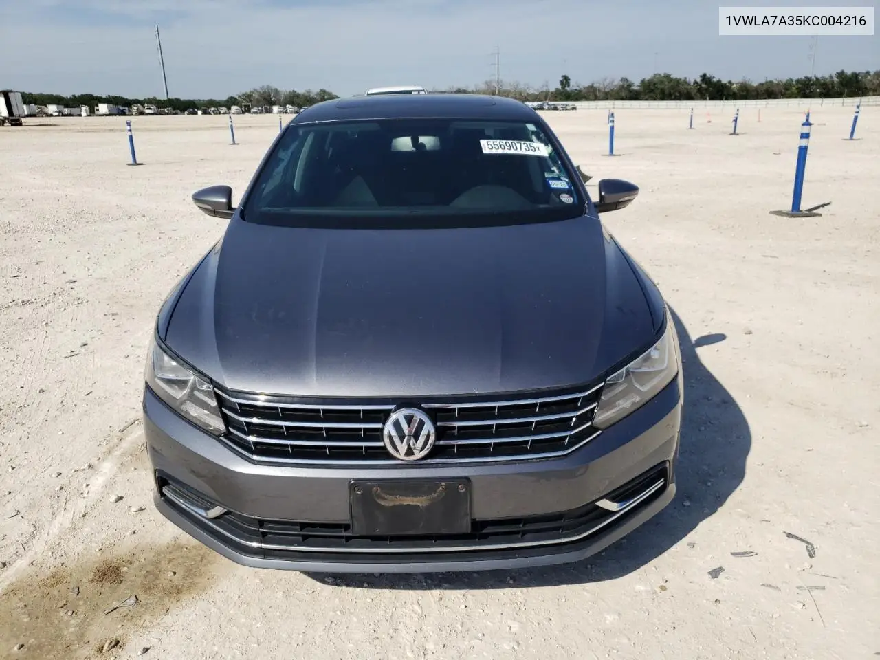 2019 Volkswagen Passat Wolfsburg VIN: 1VWLA7A35KC004216 Lot: 55690735