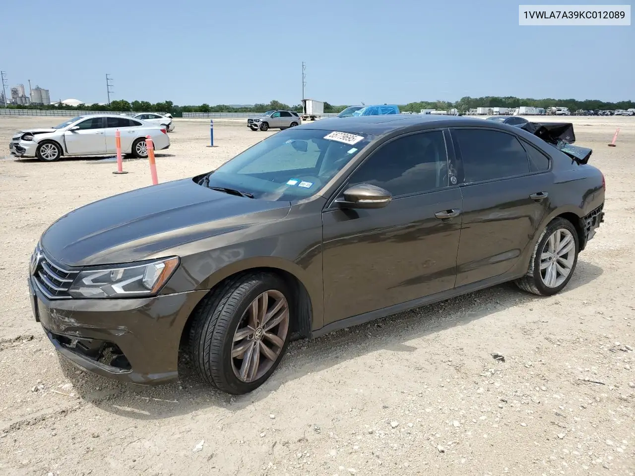 2019 Volkswagen Passat Wolfsburg VIN: 1VWLA7A39KC012089 Lot: 55779695