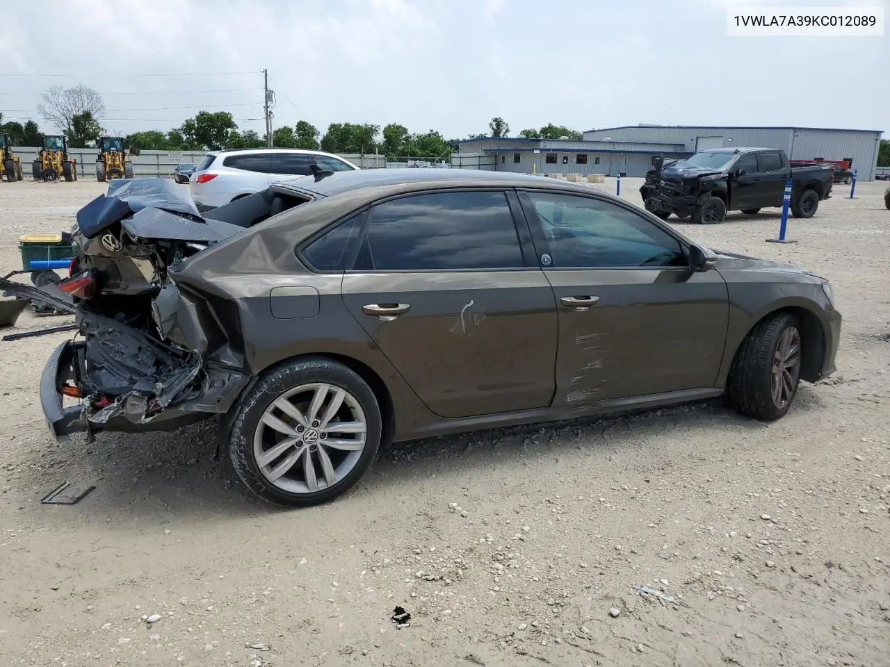2019 Volkswagen Passat Wolfsburg VIN: 1VWLA7A39KC012089 Lot: 55779695