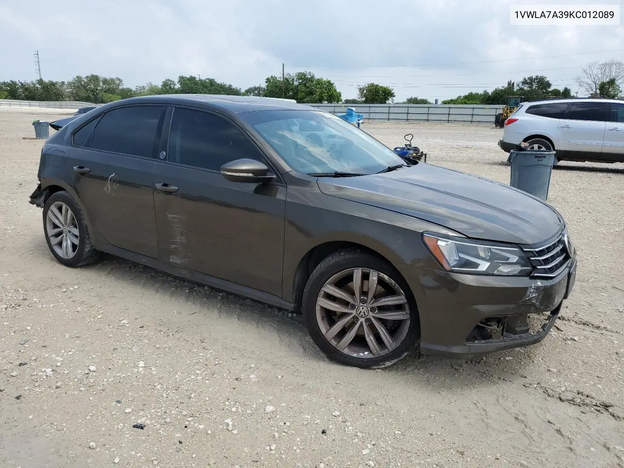2019 Volkswagen Passat Wolfsburg VIN: 1VWLA7A39KC012089 Lot: 55779695