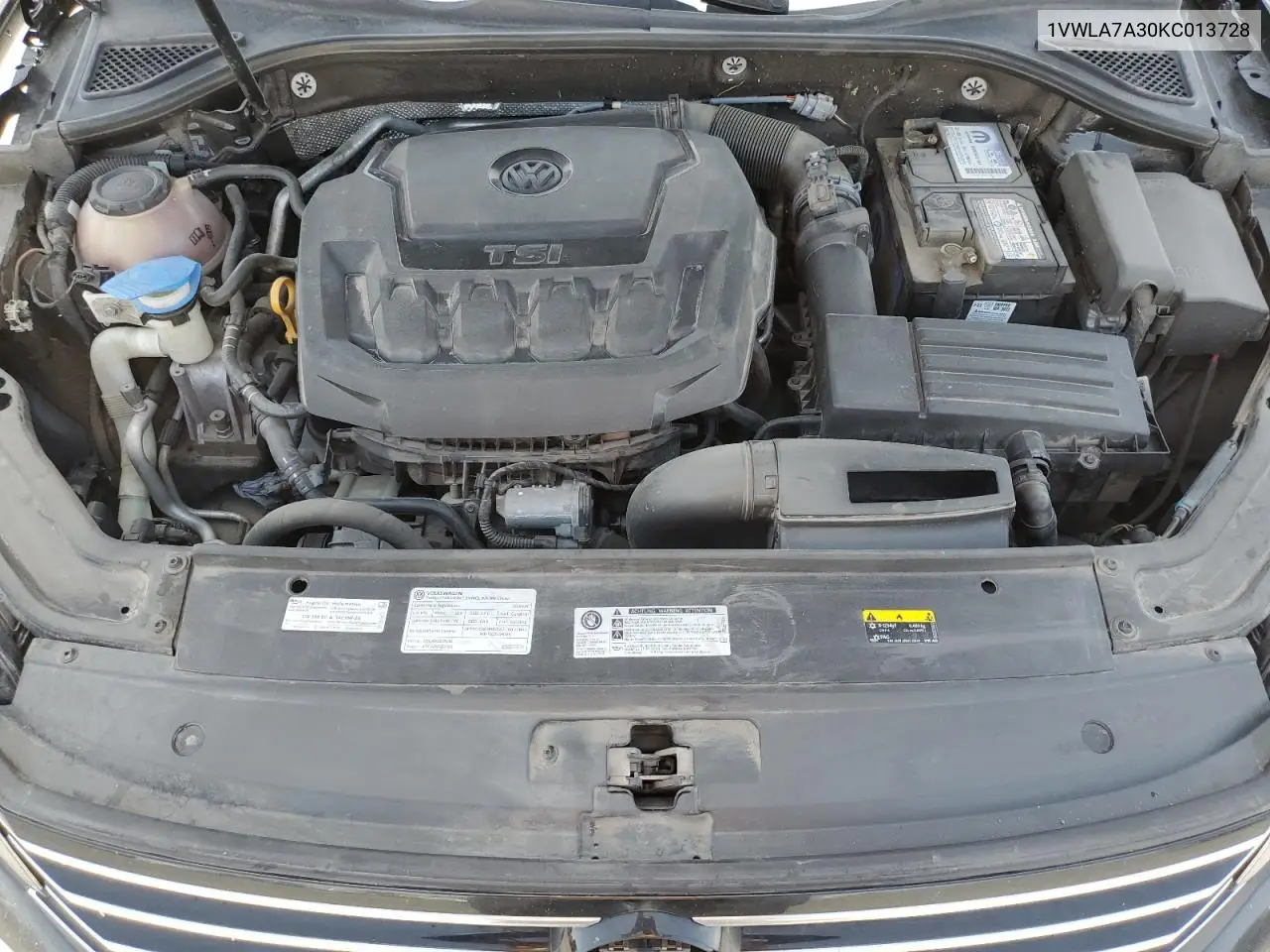 2019 Volkswagen Passat Wolfsburg VIN: 1VWLA7A30KC013728 Lot: 56942935