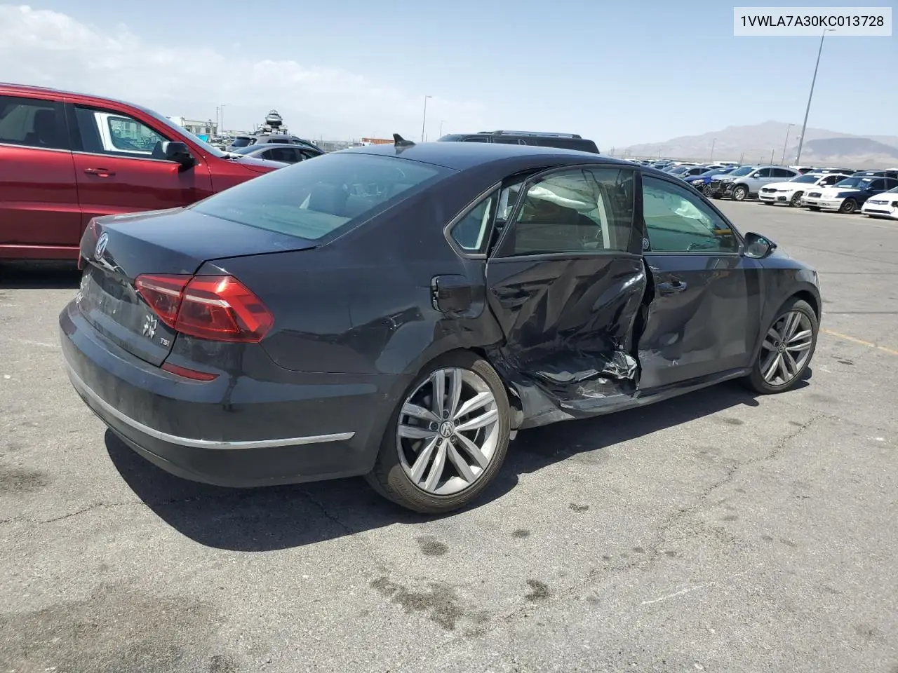 2019 Volkswagen Passat Wolfsburg VIN: 1VWLA7A30KC013728 Lot: 56942935