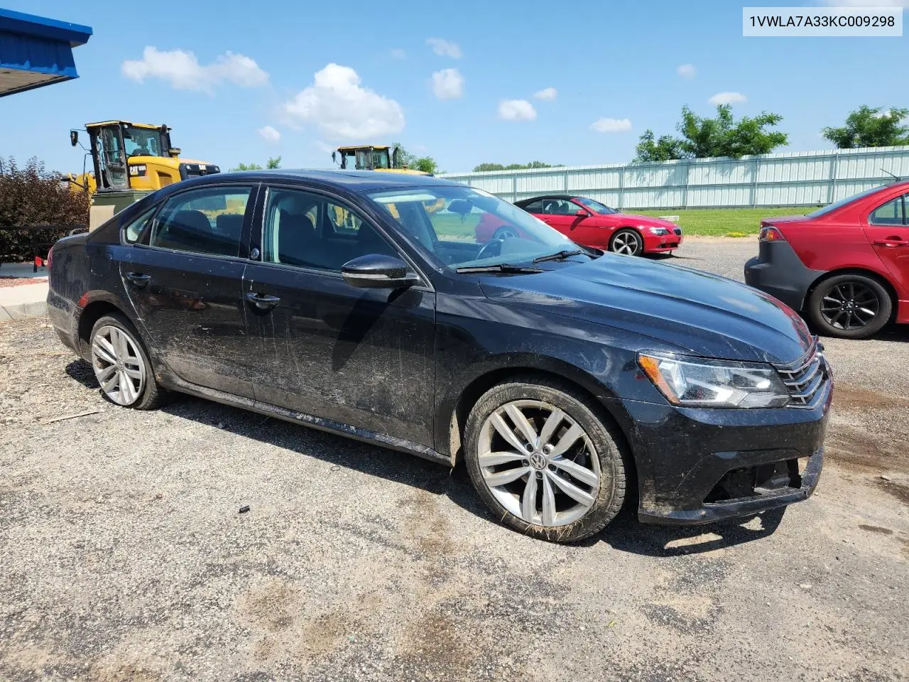 2019 Volkswagen Passat Wolfsburg VIN: 1VWLA7A33KC009298 Lot: 59397495