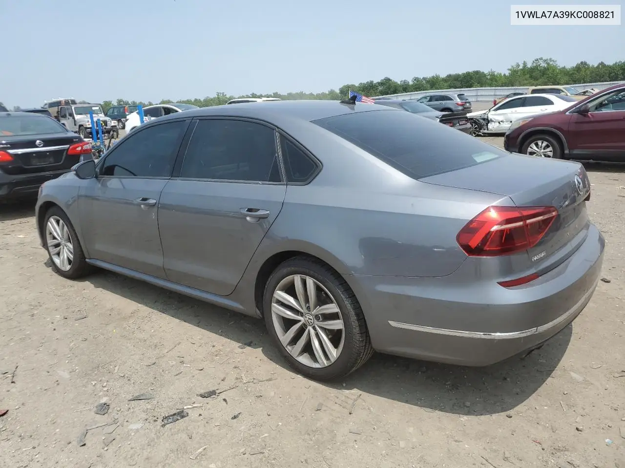 2019 Volkswagen Passat Wolfsburg VIN: 1VWLA7A39KC008821 Lot: 60417235