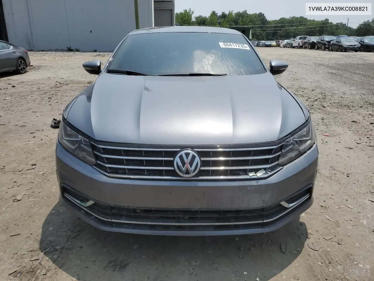 2019 Volkswagen Passat Wolfsburg VIN: 1VWLA7A39KC008821 Lot: 60417235