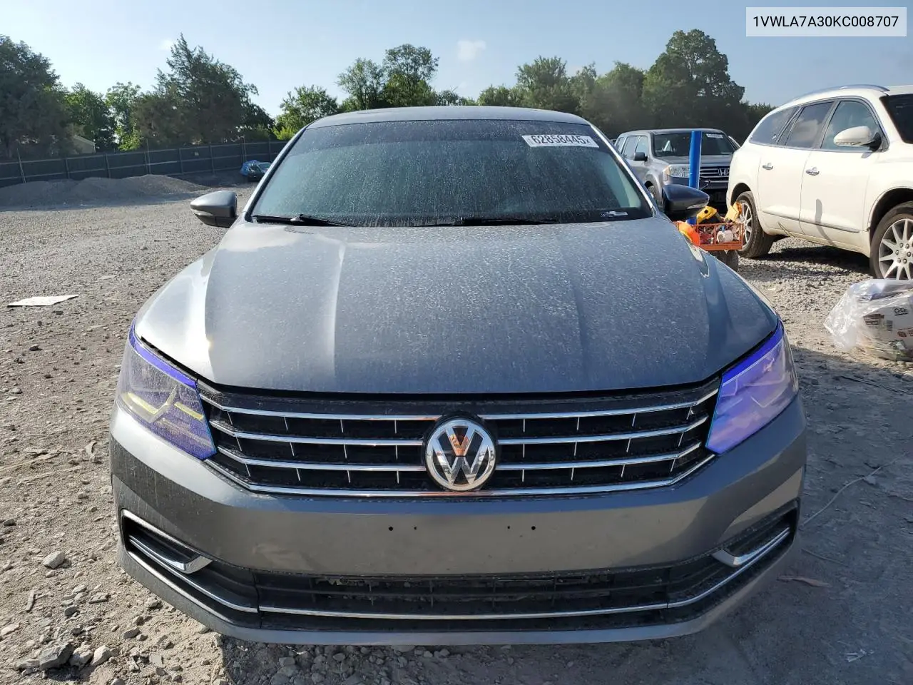 2019 Volkswagen Passat Wolfsburg VIN: 1VWLA7A30KC008707 Lot: 62858445